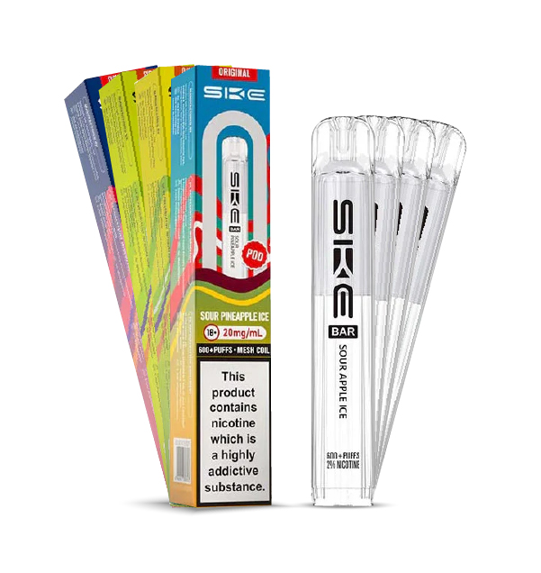 P10915 SKE Crystal Bar 600 Prefilled Pod Cartridge