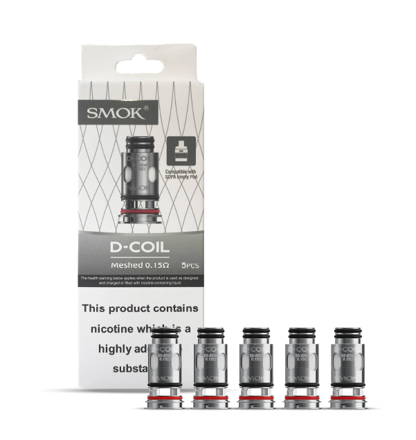 P10468 SMOK D-Coil Replacement Coils 5-Pack