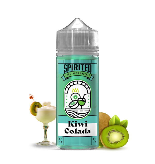 789816 Kiwi Colada 70/30 E-Liquid Spirited