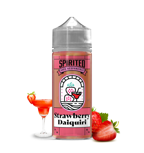 789876 Strawberry Daiquiri 70/30 E-Liquid Spirited