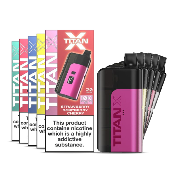 P10698 Titan X 10K Starter Prefilled Pod Kit 
