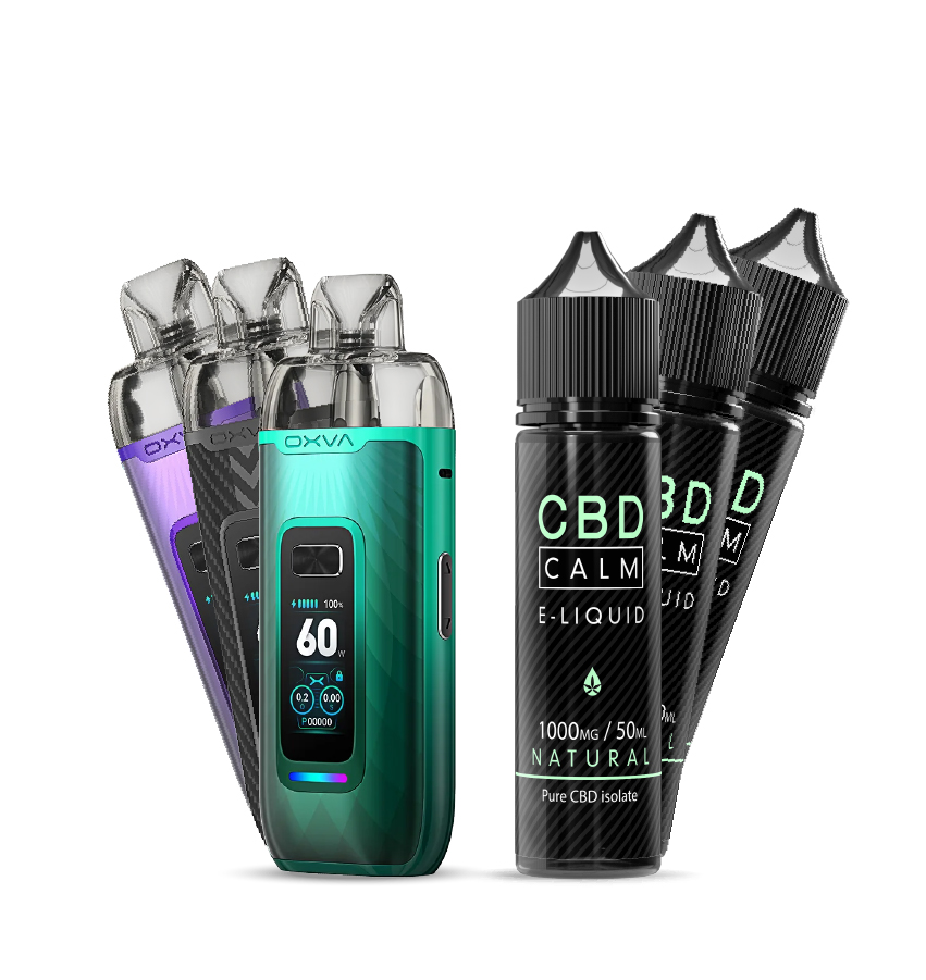 P10557 Natural CBD Vape Pack with OXVA Vprime 