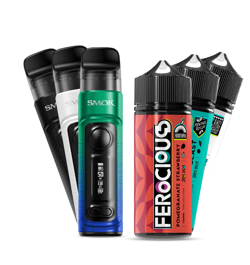 P10879 SMOK RPM C with 70/30 Shortfill Vape Pack