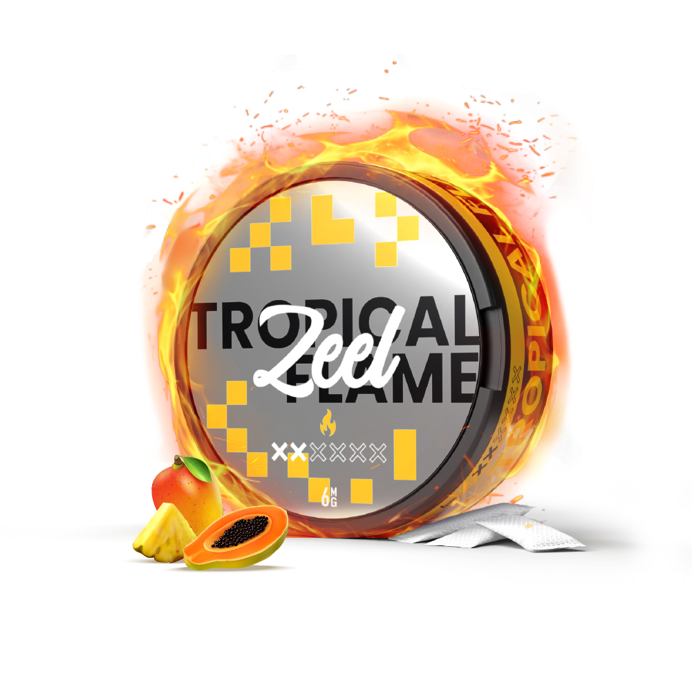 PM3207 Tropical Flame 6mg - Zeel Nicotine Pouches