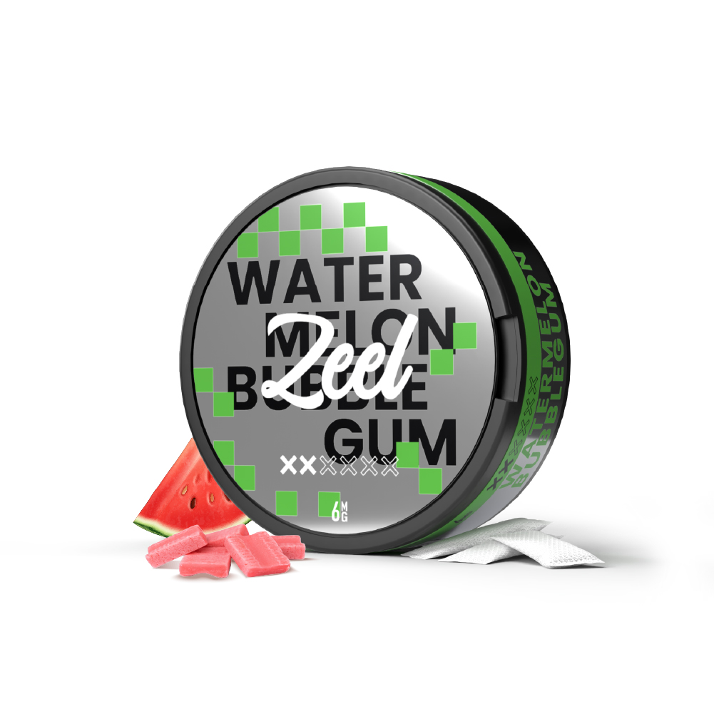 PM3208 Watermelon Bubblegum 6mg - Zeel Nicotine Pouches
