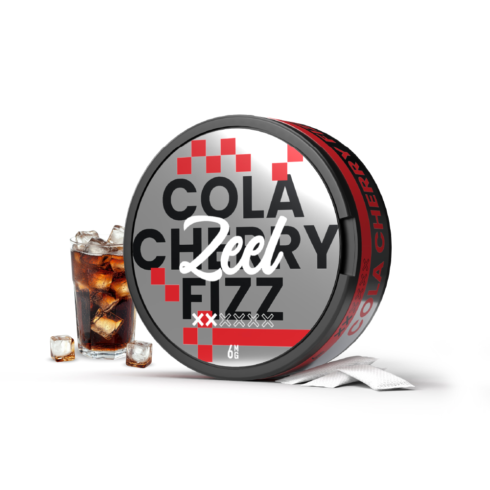 PM3189 Cola Cherry Fizz - Zeel Nicotine Pouches