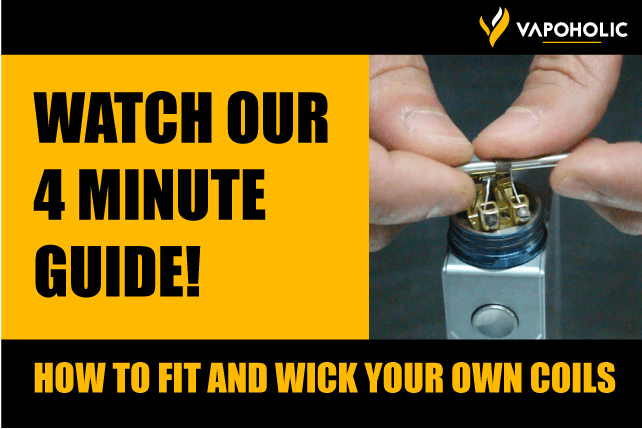 How to Fit and Wick an RBA Vaping Coil