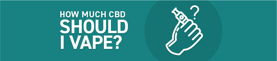 How Much CBD Should I Vape?