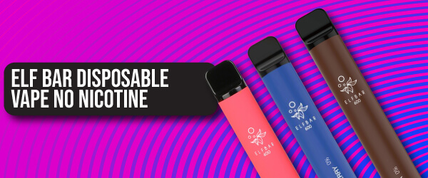 Elf Bar Disposable Vape No Nicotine