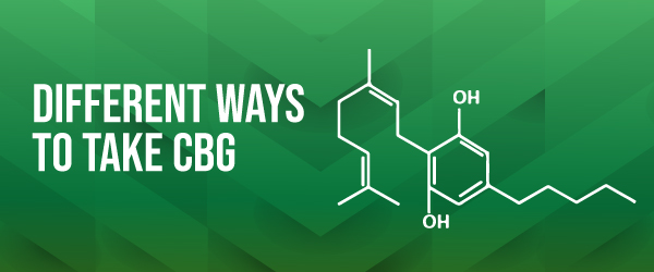 Different Ways to Take CBG