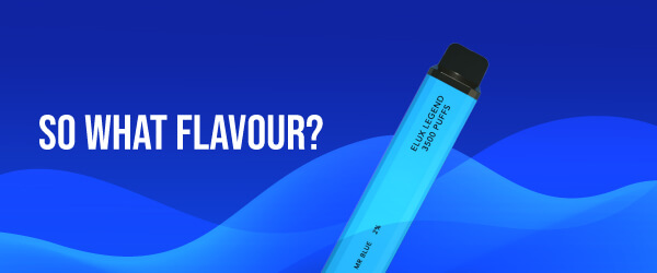 What Flavour is Mr Blue Elux Bar?