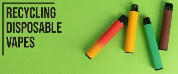 Recycling Disposable Vapes graphic