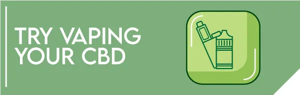 Try Vaping your CBD image