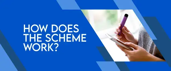 how does the free vapes scheme work graphic