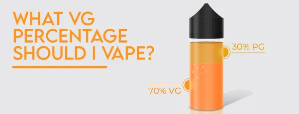 What percentage of VG should I vape image showing shortfill bottle