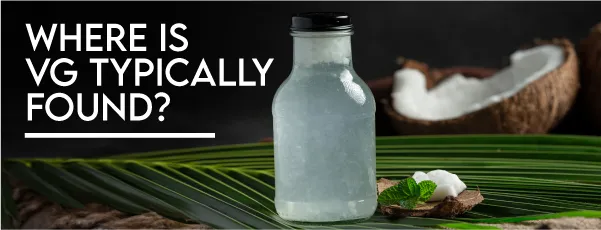 What is VG found in image showing VG in bottle
