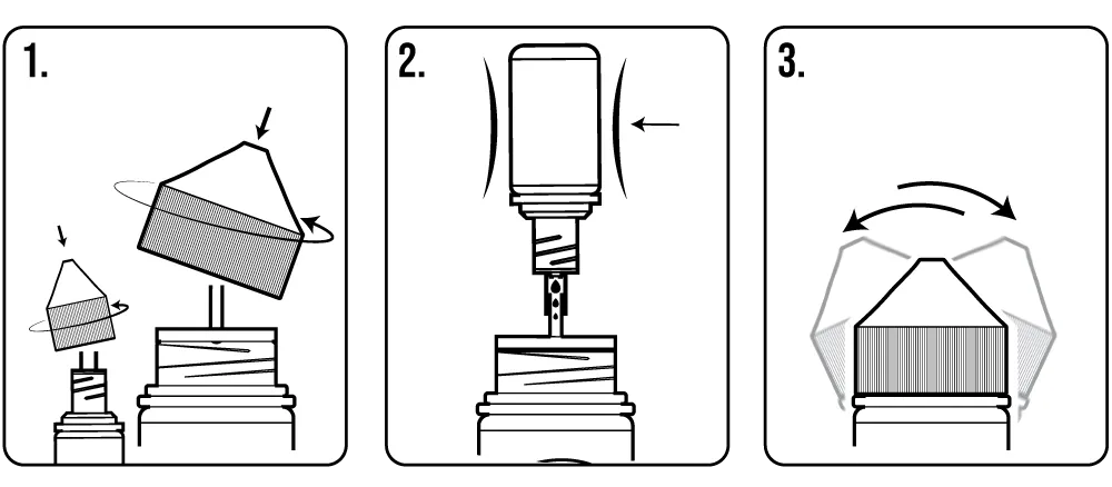 Header image depicting how to add nicotine salt shots to Shortliq e-liquid bottle