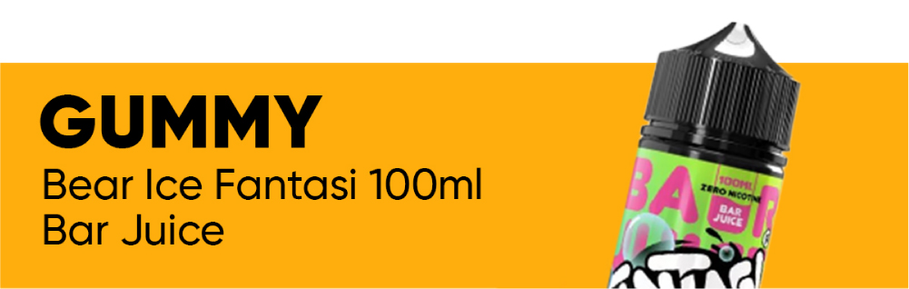 gummy bear ice fantasi 100ml bar juice