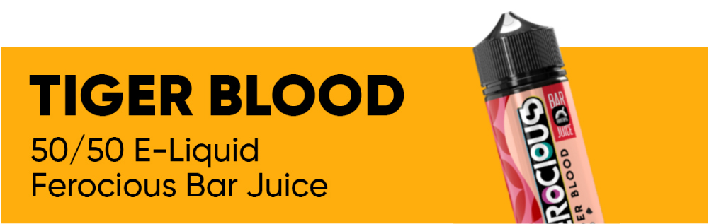 Tiger Blood Bar Juice Ferocious 100/120ml