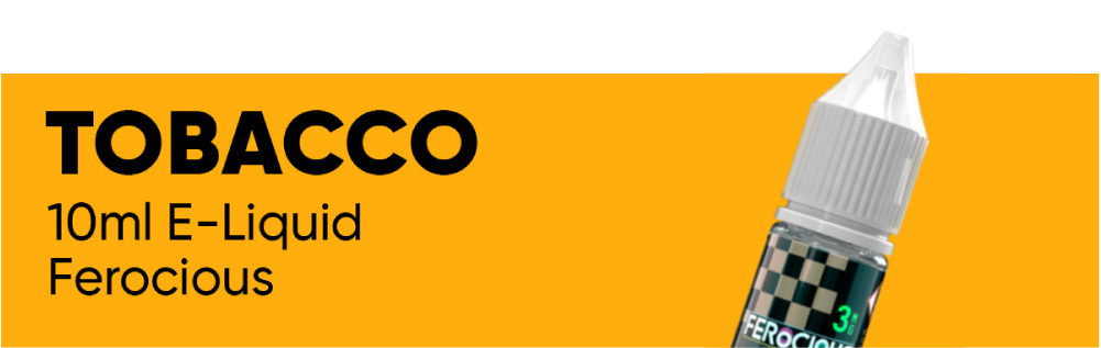 Tobacco 50/50 E-Liquid Ferocious 10ml
