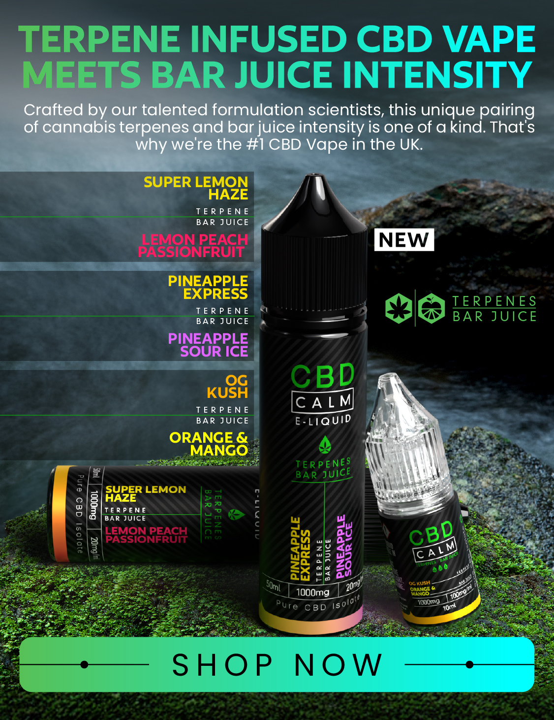 CBD Calm Bar Juice Promo