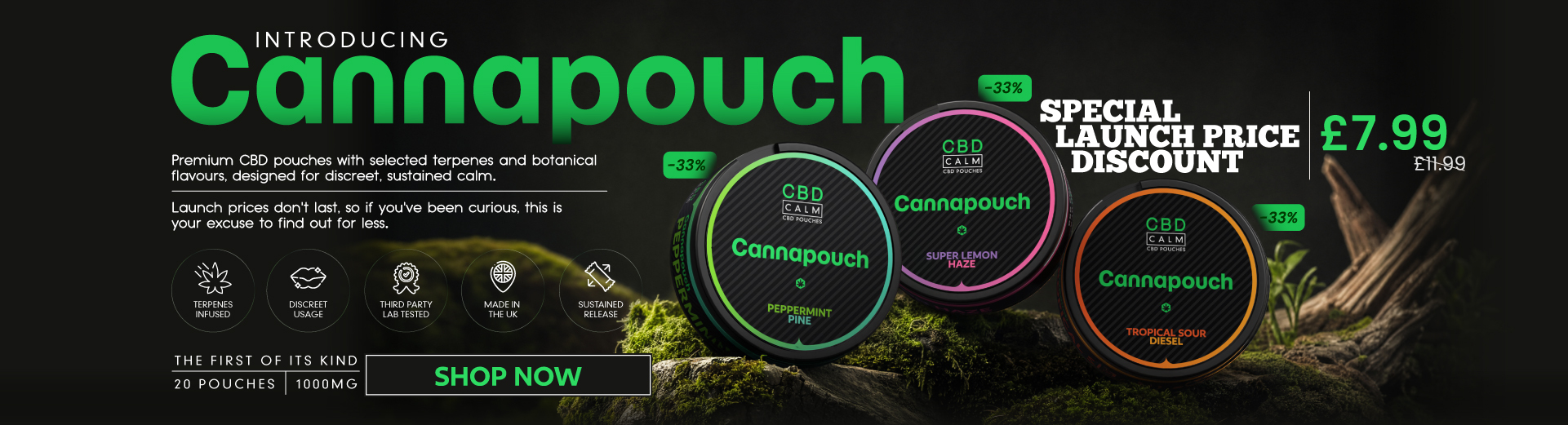 CBD Calm Promo