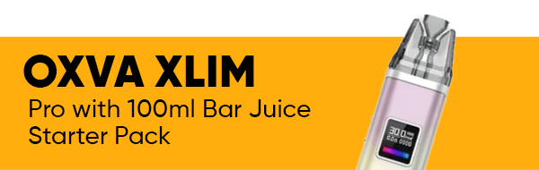 OXVA Xlim Pro with 100ml Bar Juice Starter Pack