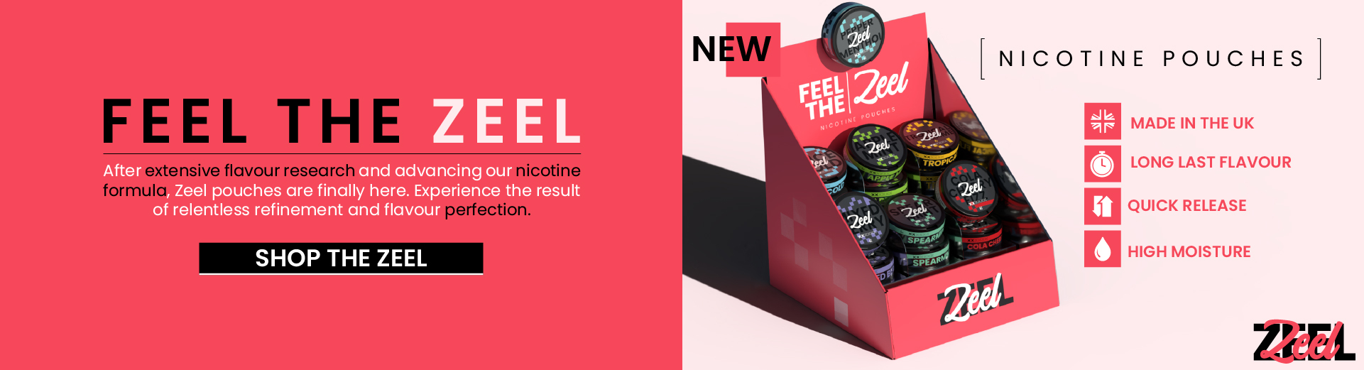 Zeel Nicotine Pouches Promo