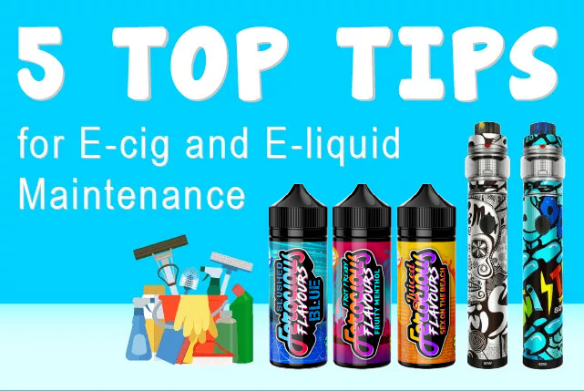 5 Top tips to cleaning your vape