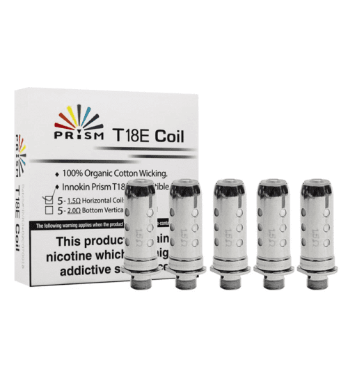 Prism T18E Coils - 5 pack