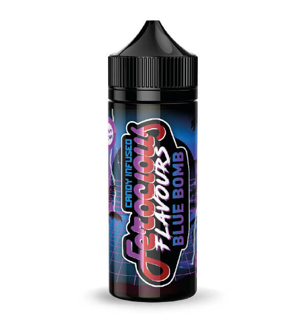 Ferocious Flavours | 100ml Candy Infused Blue Bomb E Liquid