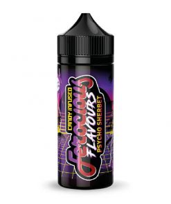 Ferocious Flavours | 100ml Candy Infused Psycho Sherbet E Liquid