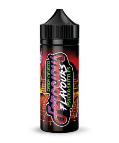 Ferocious Flavours | 100ml Candy Infused Psycho Skittles E Liquid