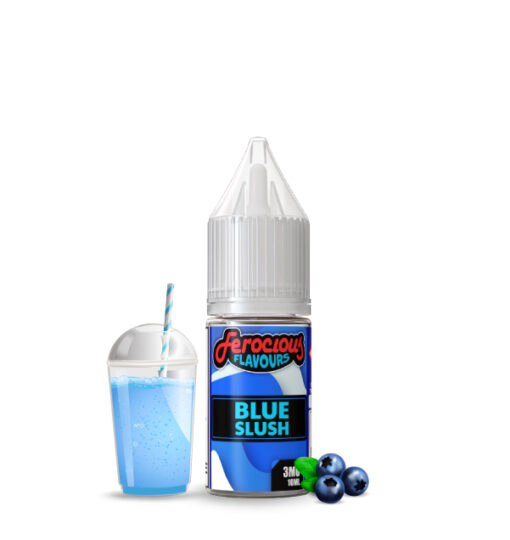 ferocious blue slush 1oml vape liquid