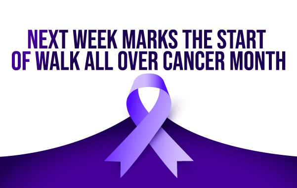 walk all over cancer month
