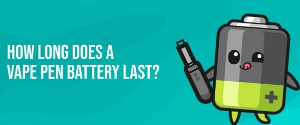 how long does a vape battery last