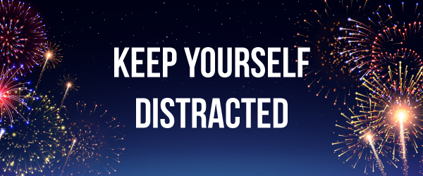 keep yourself distracted to quit smoking