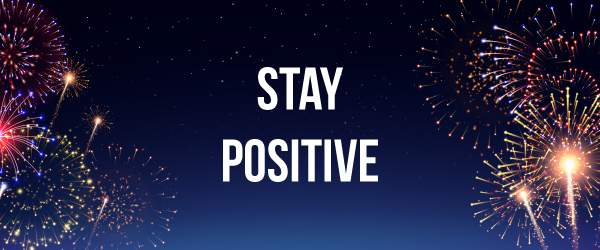 stay positive when quitting smoking