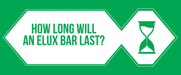 how long do elux bars last