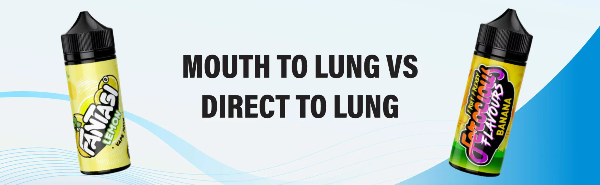 mouth to lung vs direct to lung