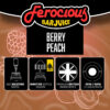 ferocious berry peach shortfill