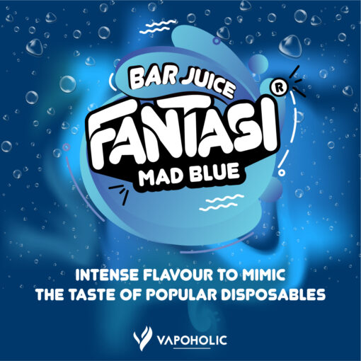 mad blue nic salts bar juice