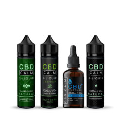 CBD Calm oil and vape juice bundle