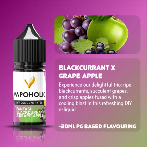 image of blackcurrant grape apple