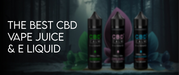 The Best CBD Vape Juice & E Liquid graphic