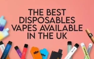 The Best Disposable Vape in The UK graphic