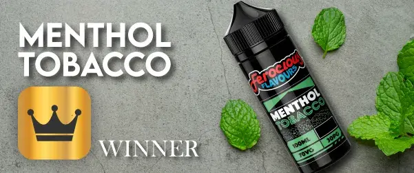 best menthol e liquid graphic - menthol tobacco
