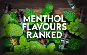 the best menthol e liquids ranked graphic