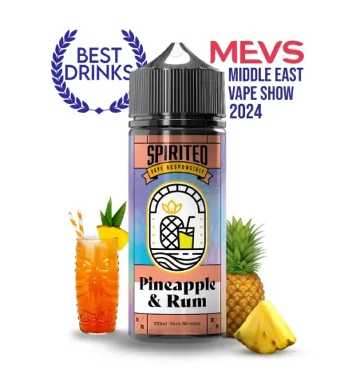 image of rum & pinepple spirited with award