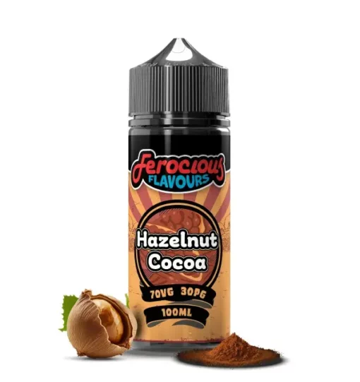 image of hazlenut cocoa 120ml e liquid vape juice